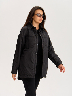 Куртка демисезонная чёрная