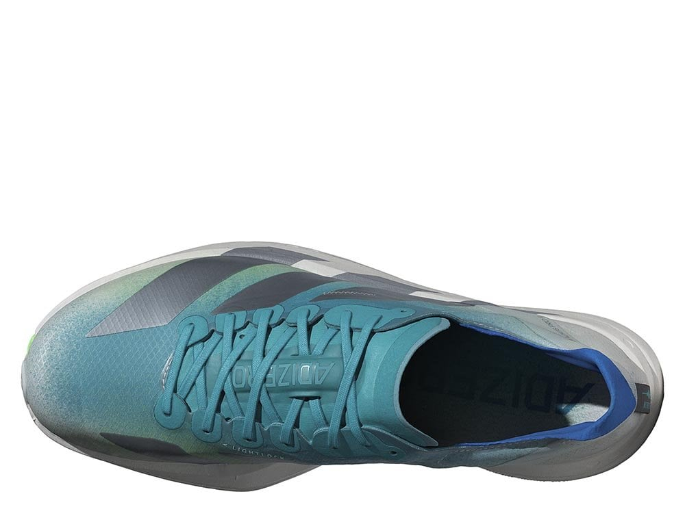 Кроссовки для бега мужские adidas Adizero Adios Pro 4 M сине-серебристые