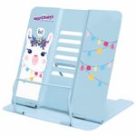 Подставка для книг и учебников ЮНЛАНДИЯ "Lama", регулируемый угол наклона, металл, 237576