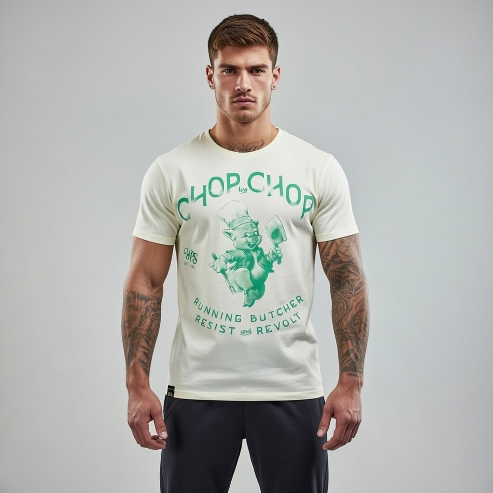 Футболка светло-желтая Yakuza Premium 4004