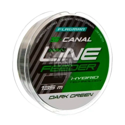 Леска тонущая Flagman S-Canal Feeder Dark Green 135м 0.30