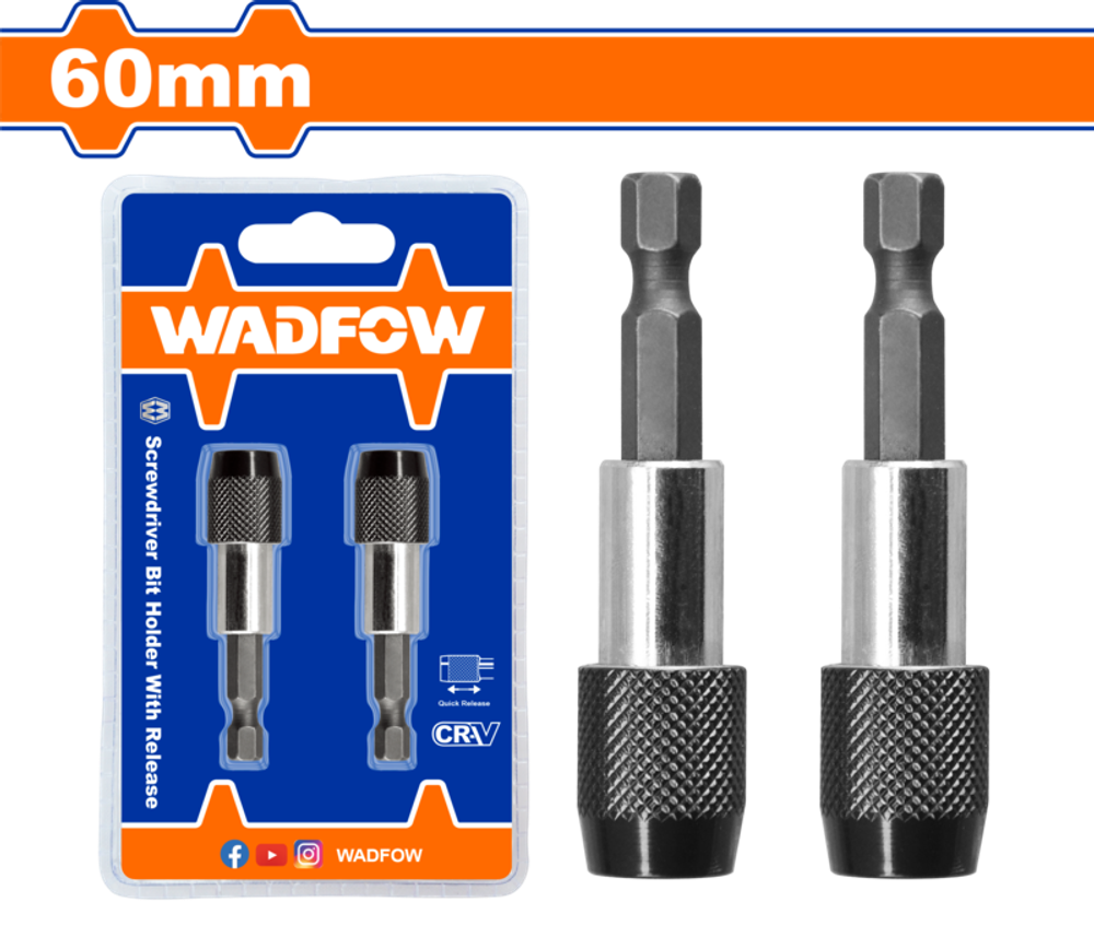 Держатель для бит 2 шт (25/100) WADFOW WSV3K01