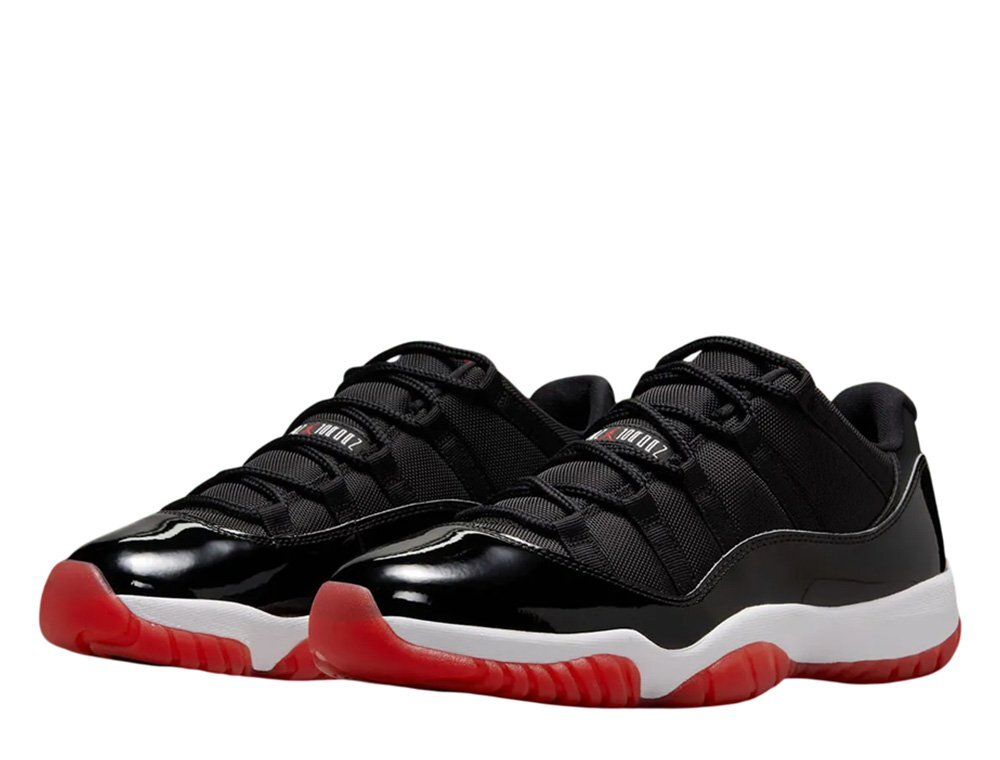 Баскетбольные кроссовки Air Jordan 11 Low “Bred” shoes