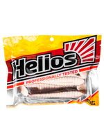 Виброхвост Helios Catcher 3,55"/9 см Black & Pearl 5шт. (HS-2-028)