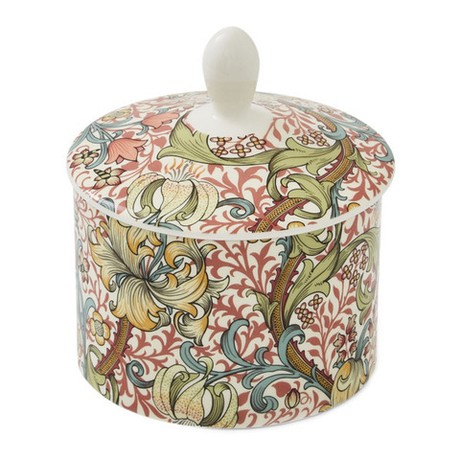 Сахарница Spode Моррис и Ко Золотая лилия 280 мл, фарфор, п/к