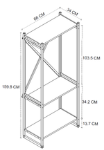 Обувница с вешалкой для одежды - антрацит
