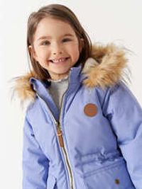 Парка зимняя на меху "Лаванда"