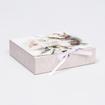 Коробка складная "Счастливых моментов" 20 х 18 х 5 см