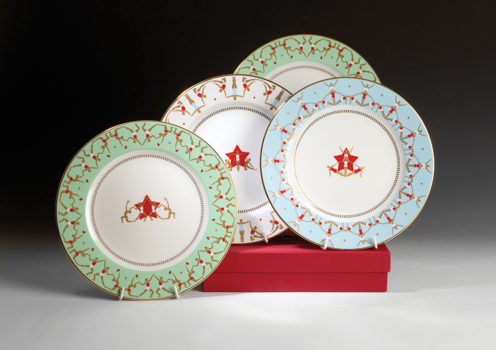 Набор тарелок «О вкусной и здоровой пище»