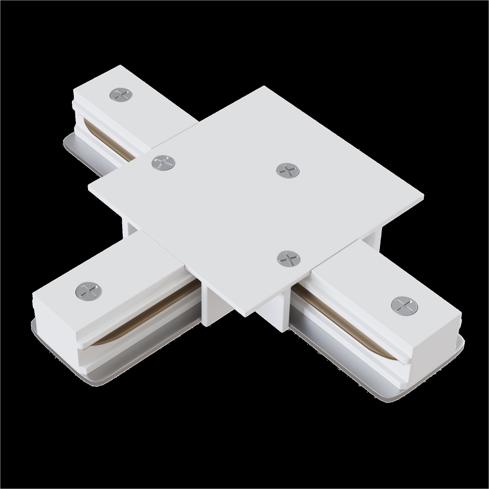 Соединитель "T"-образный для  встраиваемого однофазного шинопровода  Maytoni Technical TRA002CT-11W  белый