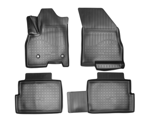 Ковры в салон Norplast/Unidec для Chery Tiggo 7 Pro MAX (2022-) Полиуретан, Черный, арт.NPA11-C11-741-2