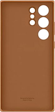 Чехол-накладка Leather Case S23 Ultra  Brown