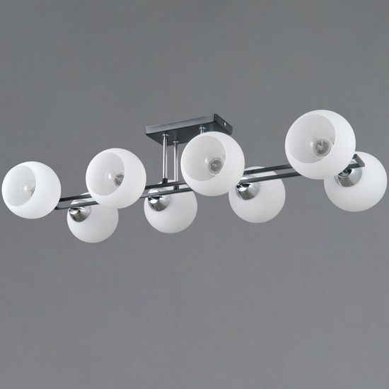 IL0791-8CSQ-25 BK CR TRENTO светильник потолочный