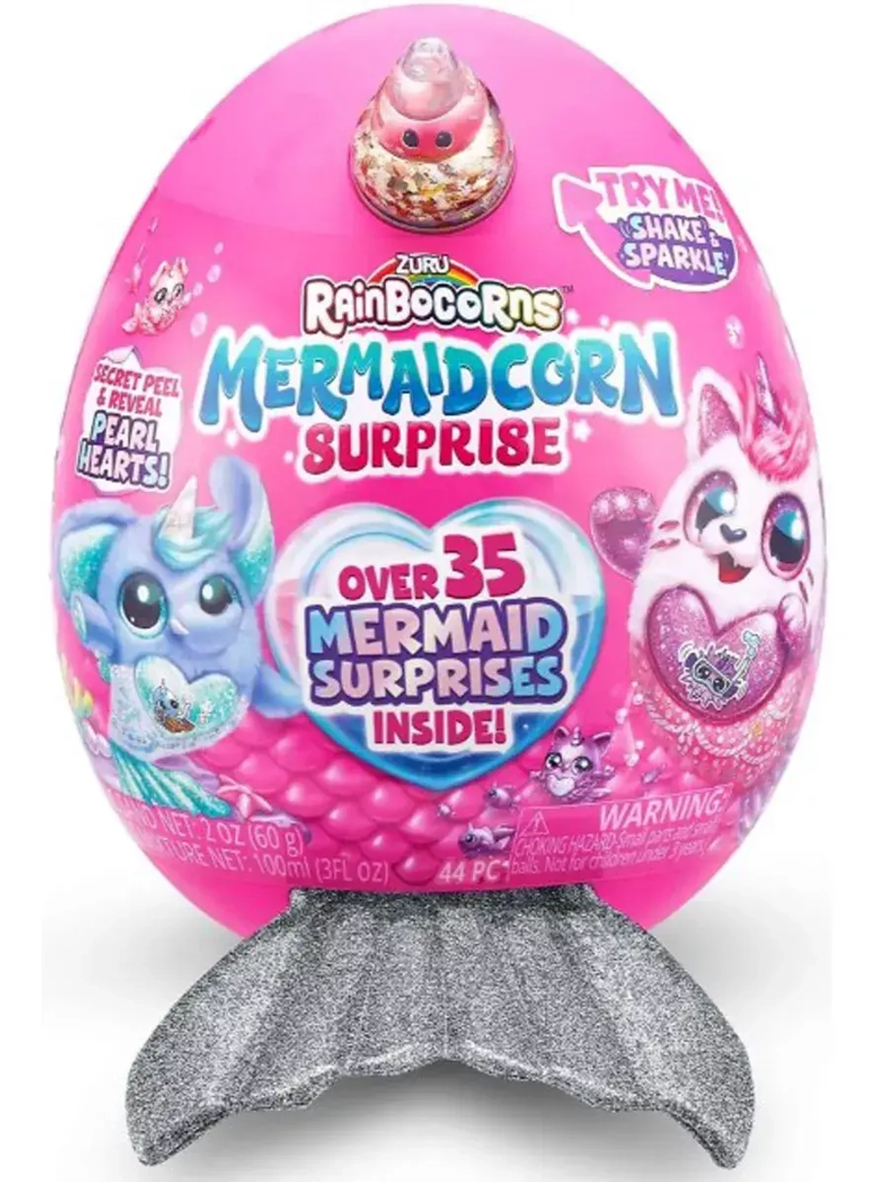 Мягкая игрушка сюрприз яйцо Rainbocorns Mermaidcorn Surprise