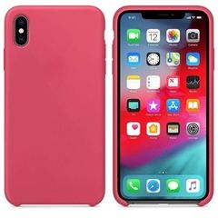 Силиконовый чехол Silicon Case Premium для iPhone Xs (Hibiscus / Гибискус)