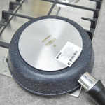 Сковорода 22см литая со съемной ручкой, индукция Гранит, Нева металл посуда