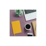 Ежедневник датированный 2026, МАЛЫЙ ФОРМАТ 100х150 мм, А6, BRAUBERG "Select", балакрон, желтый, 117261