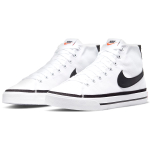 Кроссовки Nike Court Legacy Canvas Mid White Black