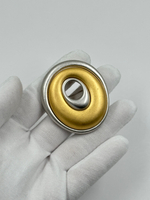 Брошь биколор Monet