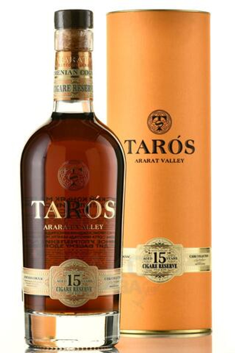 Коньяк Тарос 15 лет