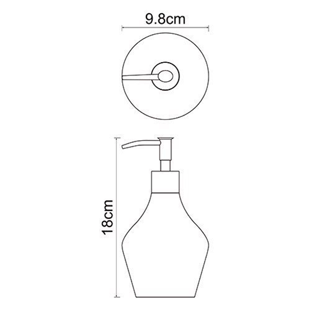 Dinkel K-4699 Дозатор для жидкого мыла, 420 ml