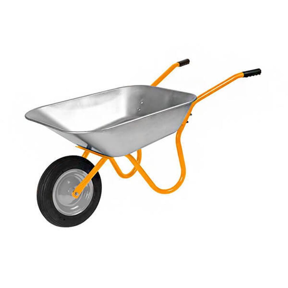 Тачка садовая СИБИН грузопод.90 кг, 65 л однокол.39908