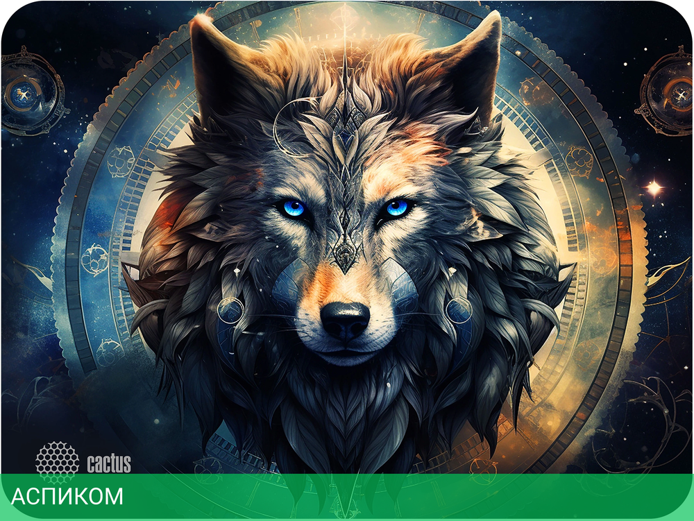 Коврик для мыши Cactus Wolf (CS-MP-PRO20XL)