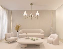 Ambrella Люстра со стеклянными плафонами на штанге Modern LH57131