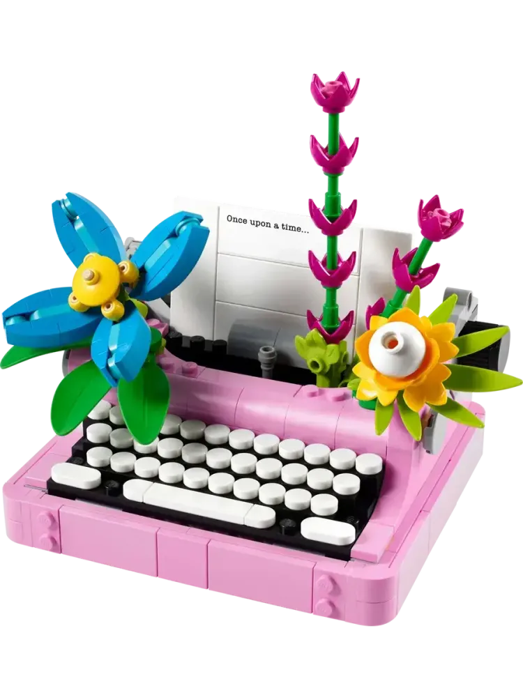 Конструктор Creator 31169 Печатная машинка с цветами