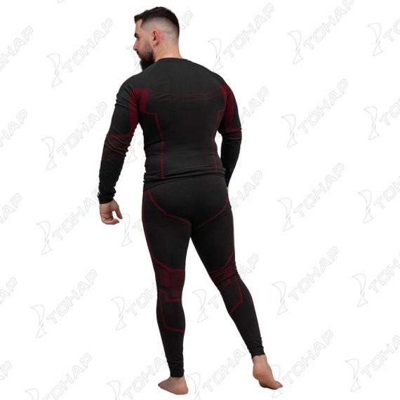 Комплект термобелья мужской Active цв.черный р.2XL/3XL (N-6205-2XL/3XL) NISUS