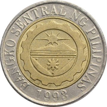 10 песо 2000-2017 Филиппины