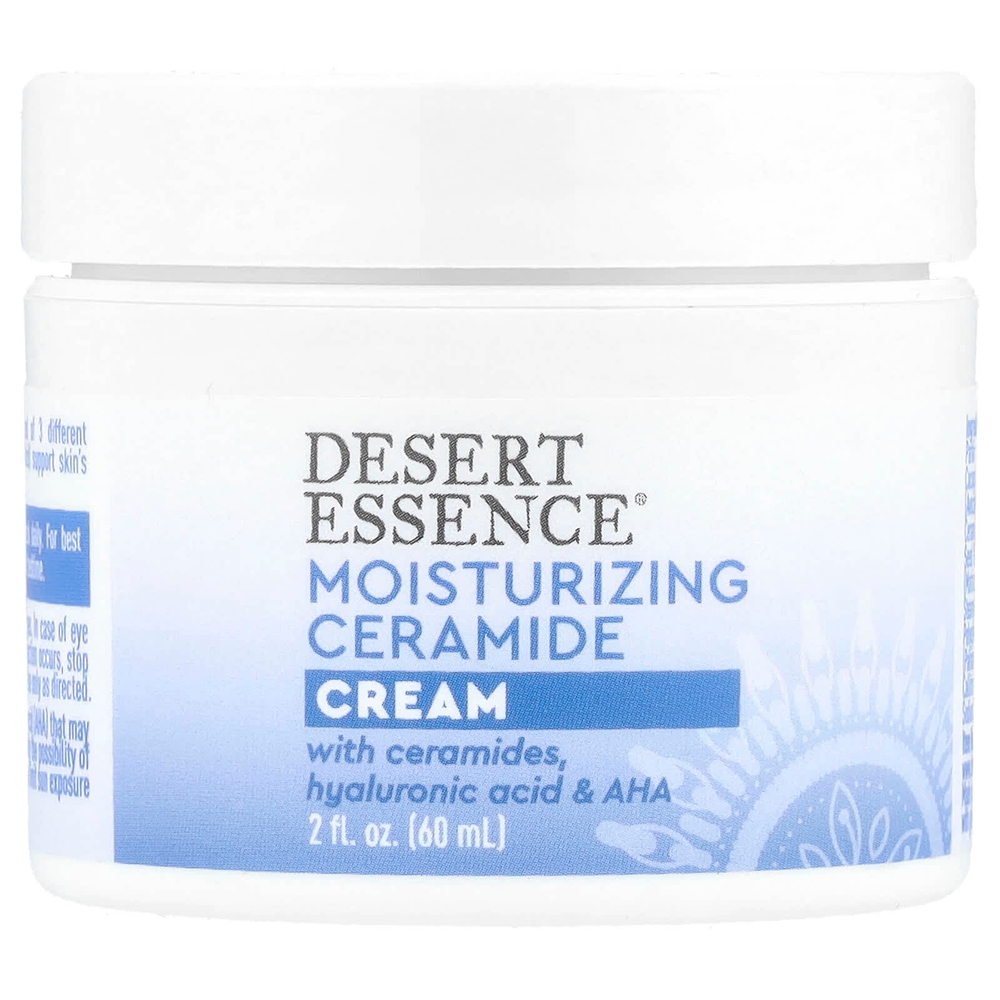 Desert Essence, Увлажняющий крем с керамидами, 60 мл (2 жидк. унц.)