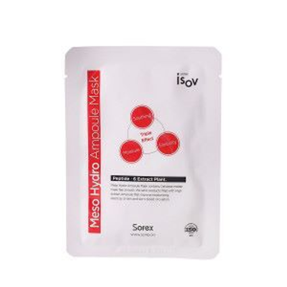 Isov Тканевая маска восстановление, 25 гр | Meso Hydro Ampoule Mask