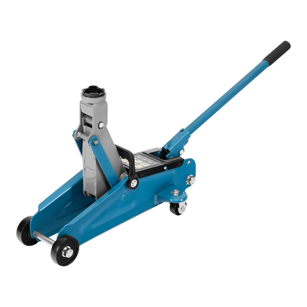 Домкрат гидравлический подкатной, 2 т, h подъема 140-340 мм, в кейсе Stels