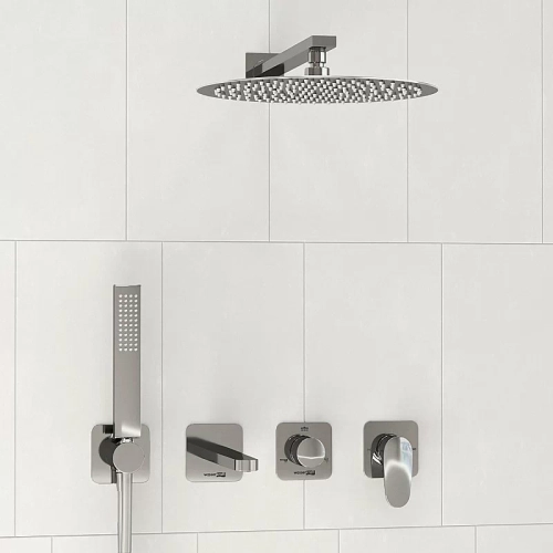 Душевая система WasserKRAFT Weida 3100 SET2840 хром