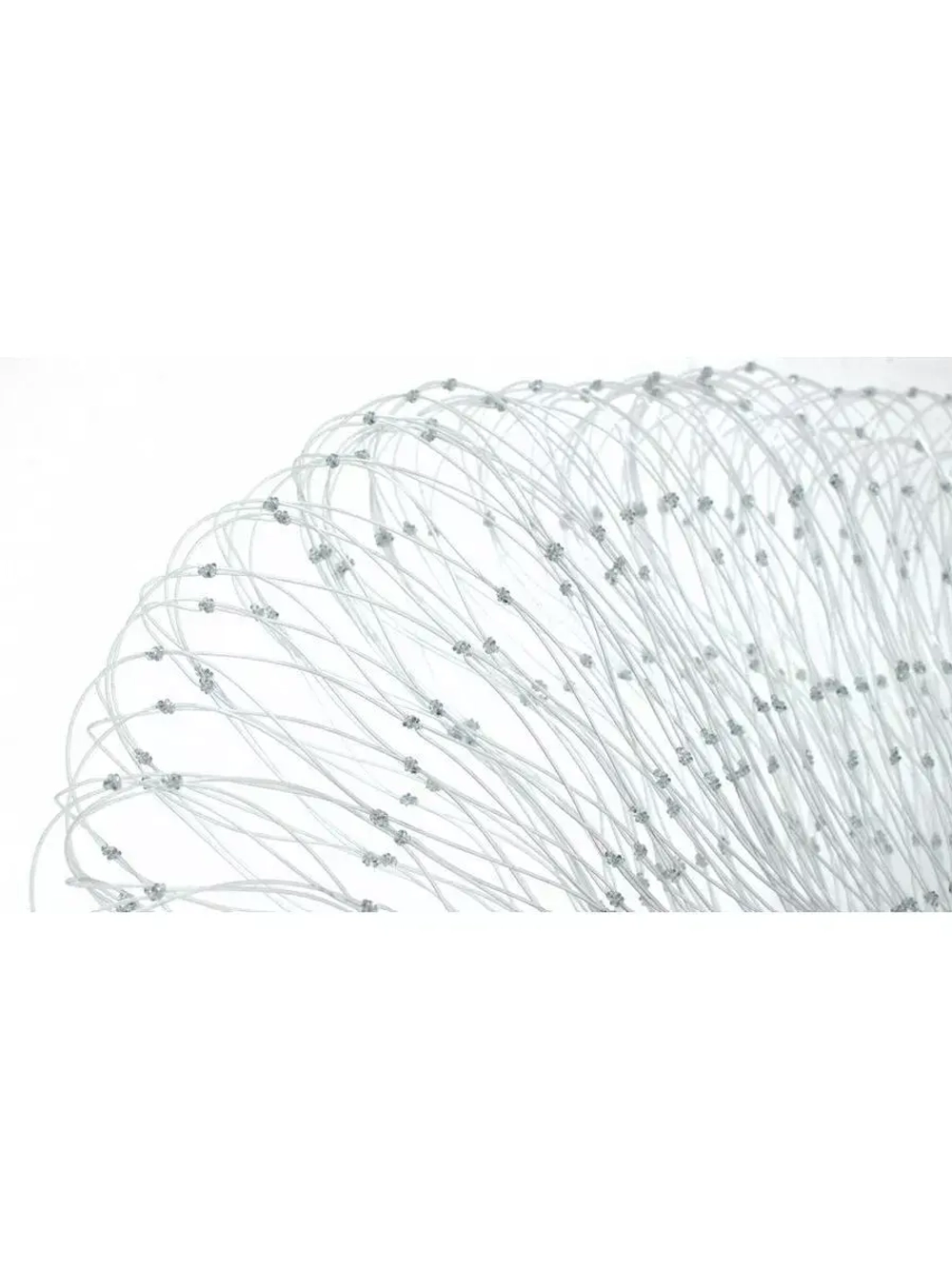 Сетеполотно леска 0,20 мм, яч. 52 мм, высота 3,0 м кукла