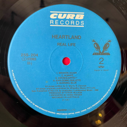 Винтажная виниловая пластинка LP Real Life Heartland (Japan 1984) (Obi)