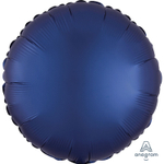 Шар фольгированный Круг 45 см (Синий)
