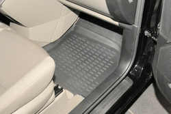 Коврики Standard, в салон MAZDA 5 2005-2010, 4 шт. (полиуретан, чёрные) Element.NLC.33.10.210