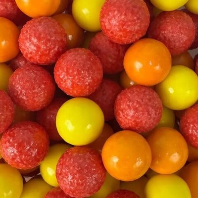 Жевательная резинка 22 мм «Сицилийский апельсин (c начинкой)» 1430 штук