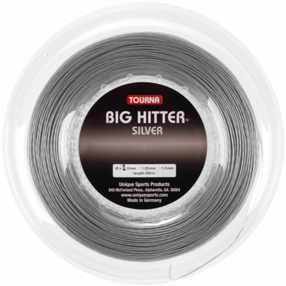 Теннисные струны Tourna Big Hitter (220 m) - silver