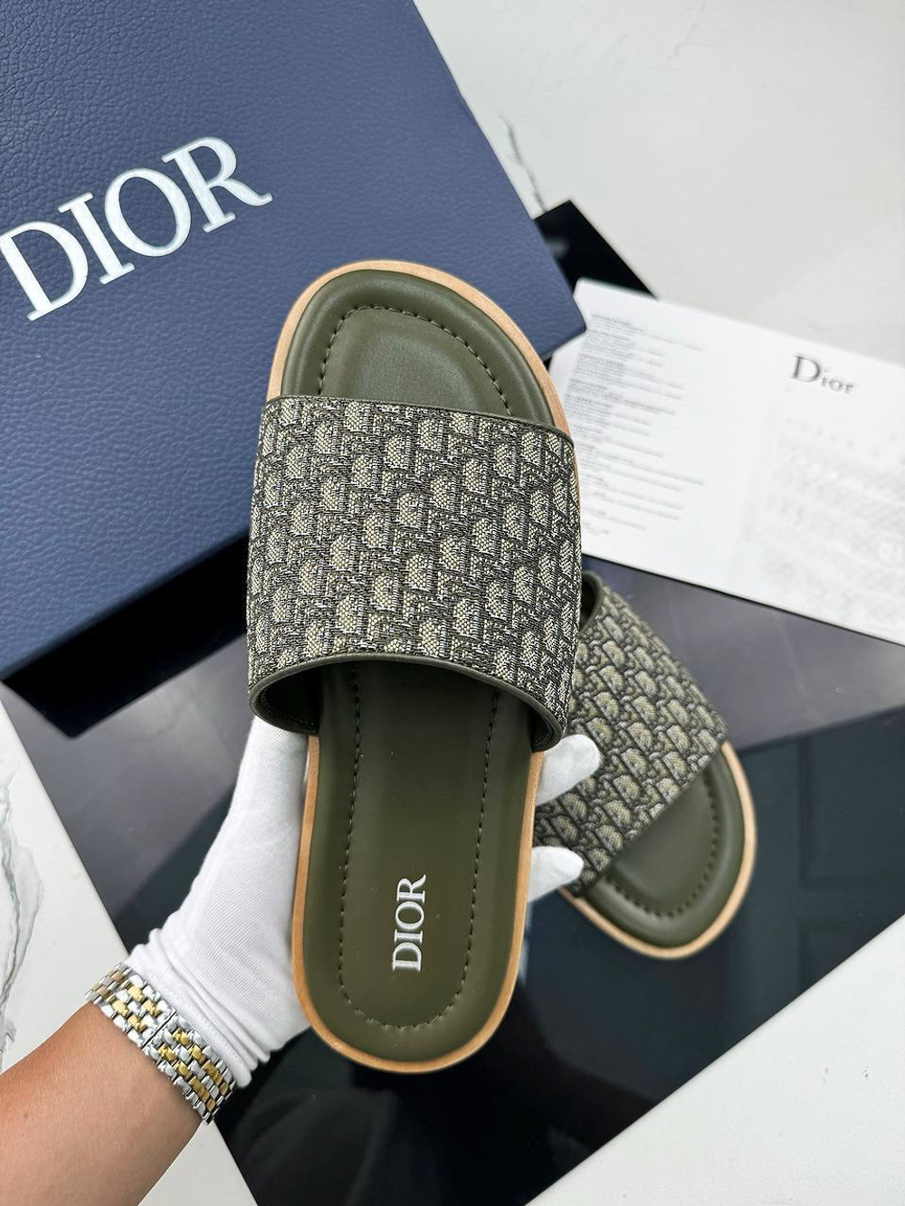 Шлепанцы Christian Dior