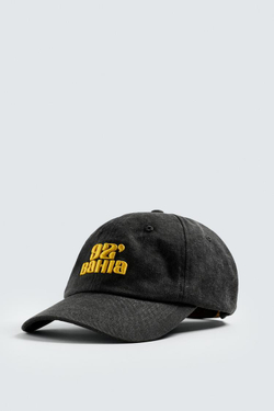 ZARA КЕПКА С КОНТРАСТНОЙ ВЫШИВКОЙ, ТЕМНО-СЕРЫЙ