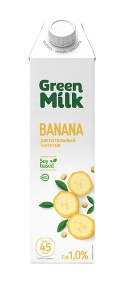 Напиток банановый «Green Milk» - 1 л