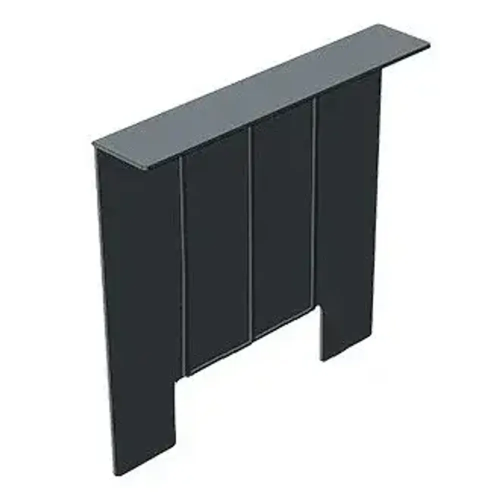 Перегородка-сифон для дождеприемника Gidrolica Point ДП 40.40 — пластиковая