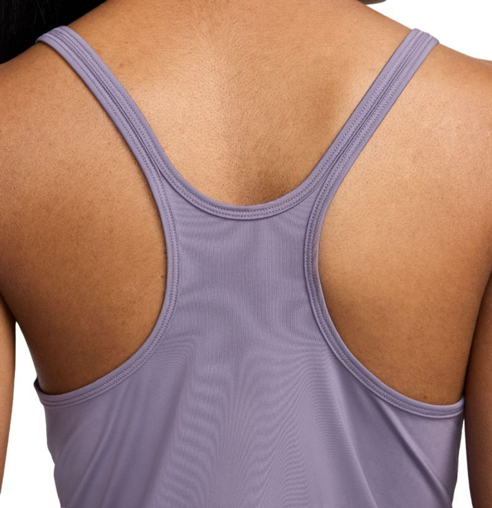 Женский топ теннисный Nike One Classic Dri-Fit Tank - Фиолетовый