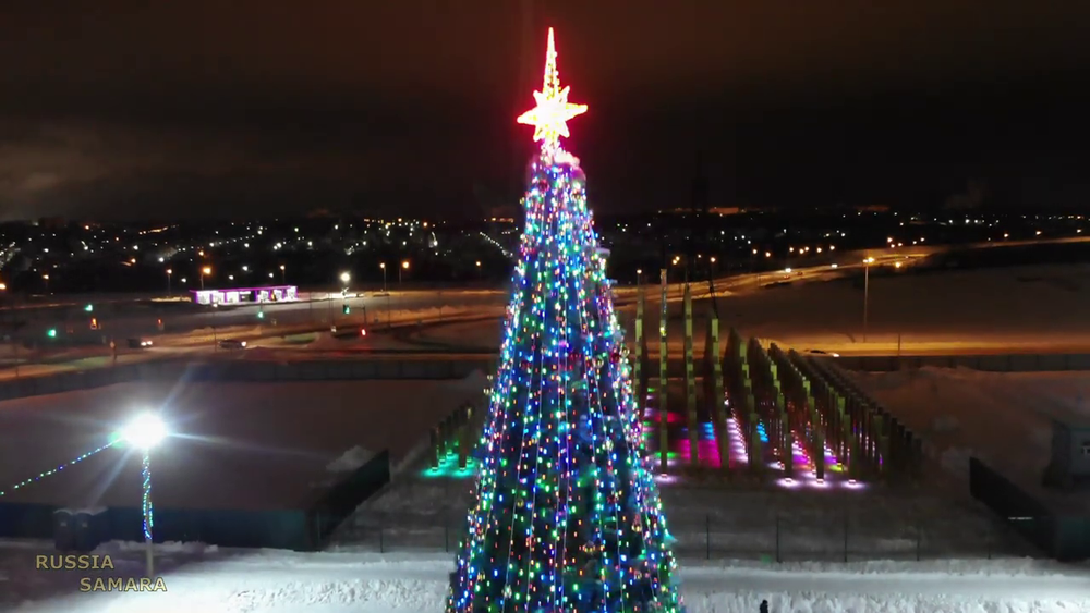 Уличная гирлянда "Динамика GT" (24В) - для елок от 3 до 18 м