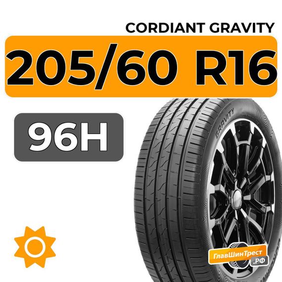 Cordiant Gravity 205/60 R16 96H