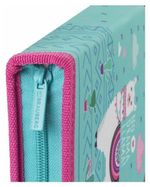 Пенал BRAUBERG, 1 отделение, 1 откидная планка, ткань, 20х14 см, "Lama", 229282