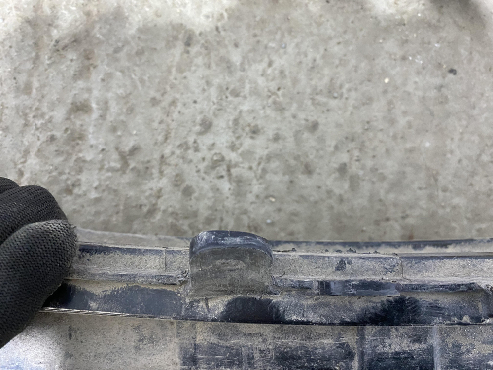 Усилитель заднего бампера Hyundai Tucson 3 (TL) 15-22 Б/У Оригинал 86630D7000